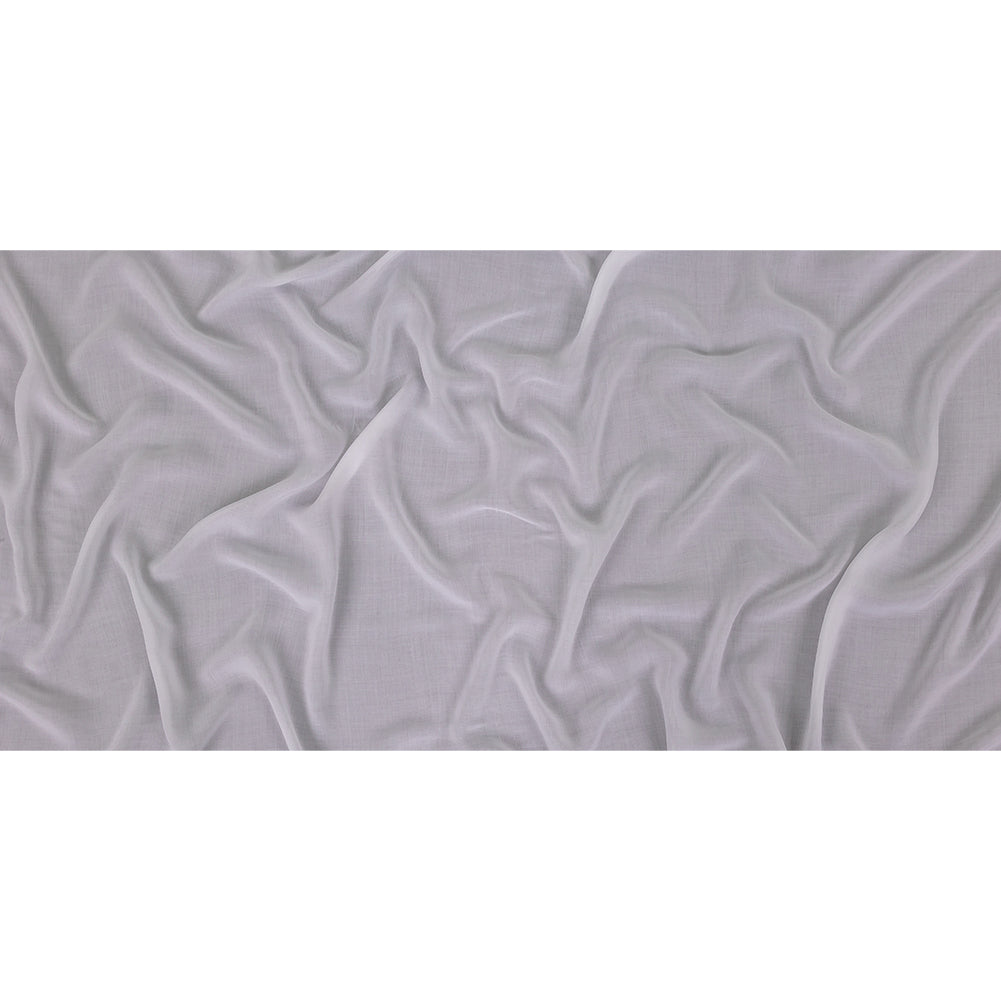 Boise White Lightweight Sustainable Rayon Challis - Full
