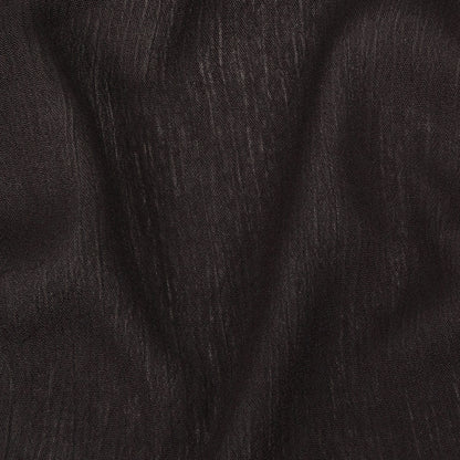 Crinkled Sustainable Rayon Gauze - Black - Wilmette Collection
