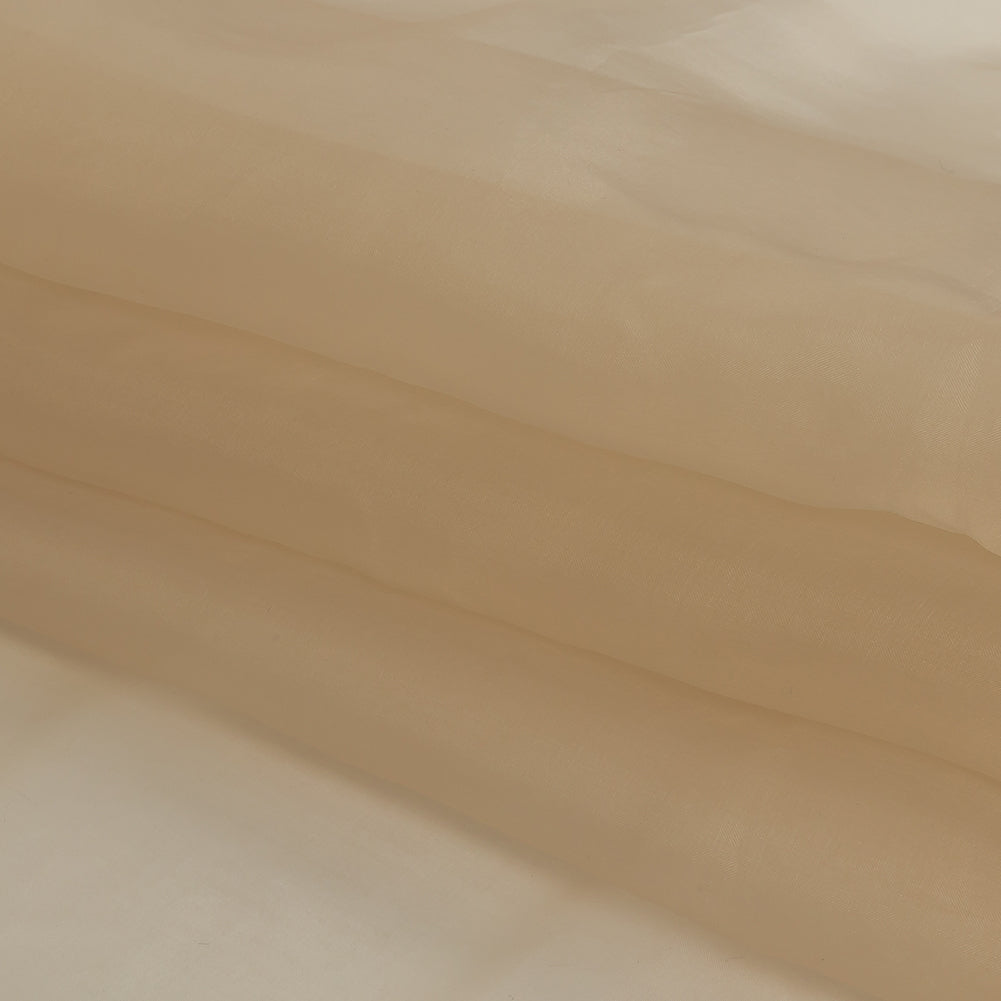 Famous Australian Designer Buff Silk Organza Folded