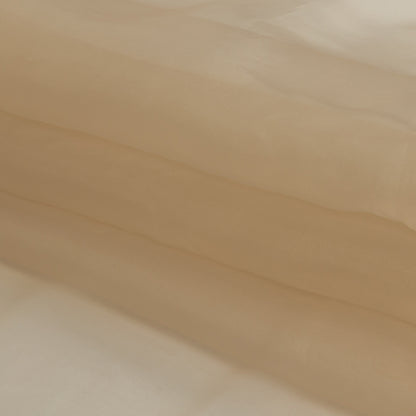 Famous Australian Designer Buff Silk Organza Folded