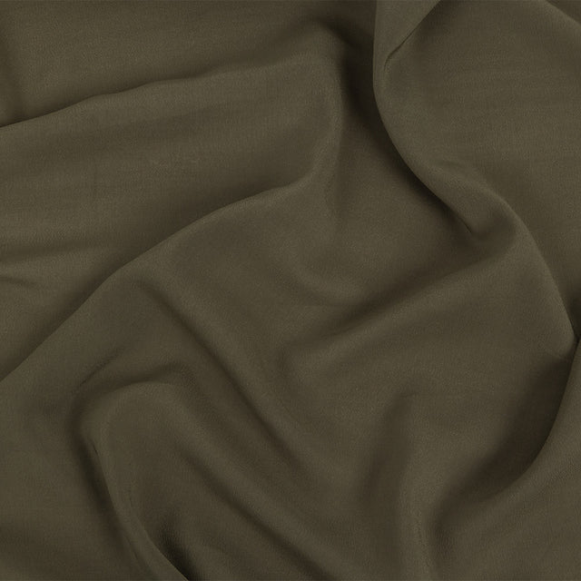 Famous Australian Designer Olive Stretch Viscose Lining