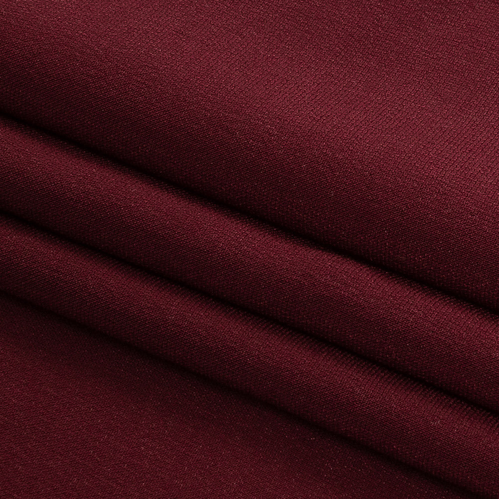 Famous Australian Designer Range Garnet Stretch Viscose Lining Folded