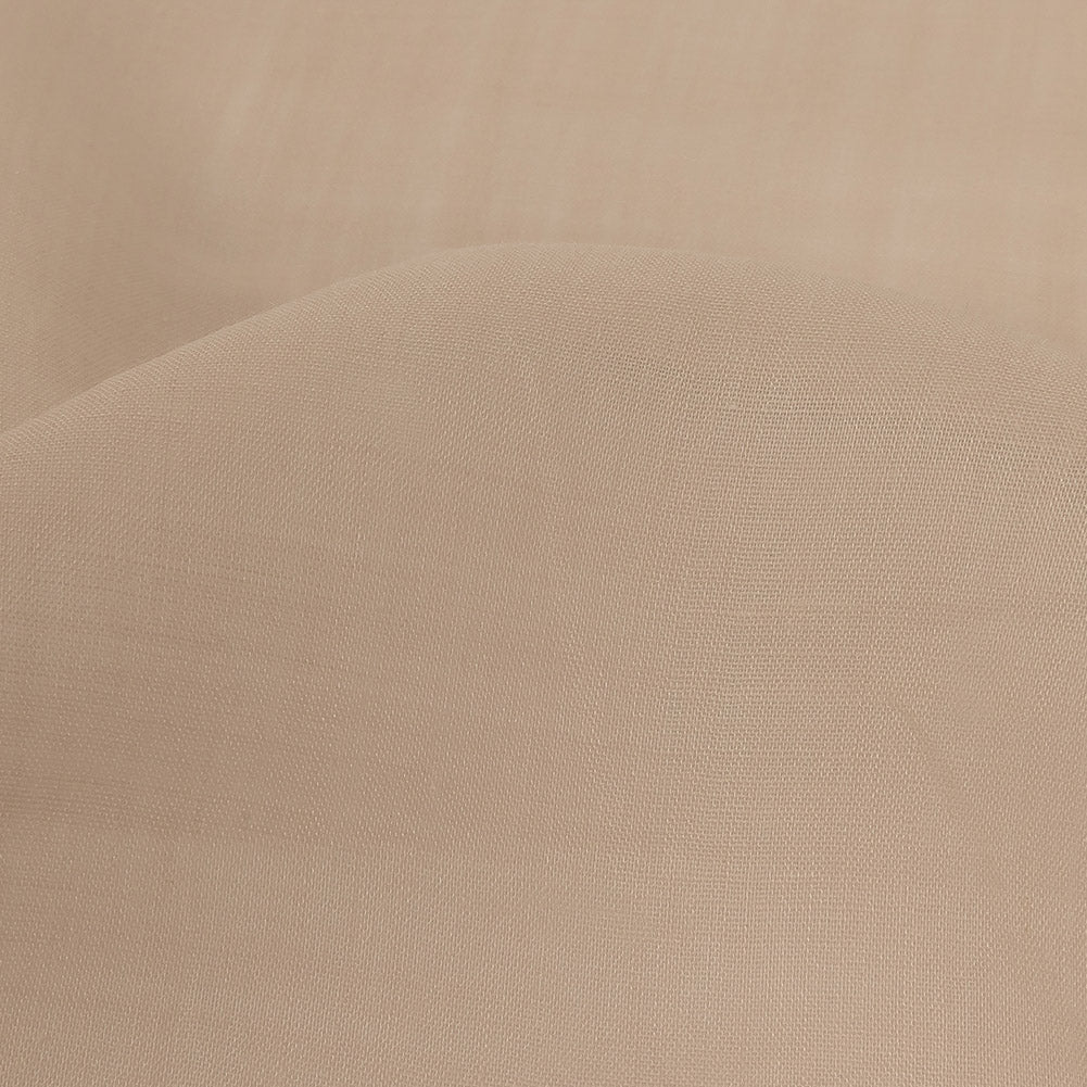 Famous Australian Designer Buff Semi-Sheer Ramie Woven Detail