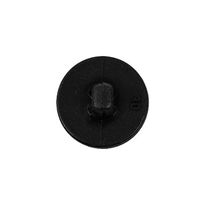 Italian Gray Pearl Floral Shank Back Button - 30L/19mm Detail