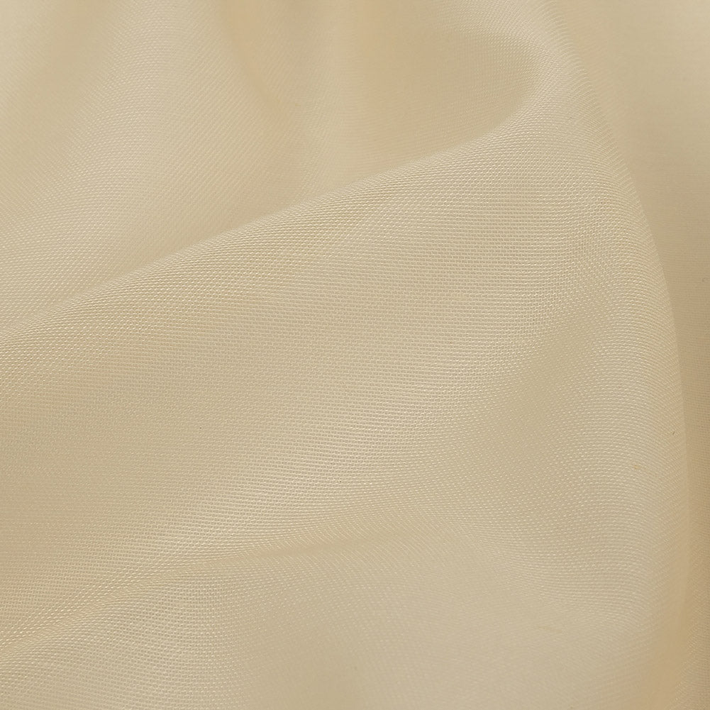 Polyester Batiste Double Wide 117" - Biscuit - Diot Collection - Detail