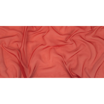 Polyester Voile Double Wide 118" - Valentine Red - Arcalod Collection
