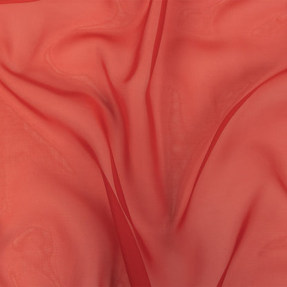 Polyester Voile Double Wide 118" - Valentine Red - Arcalod Collection
