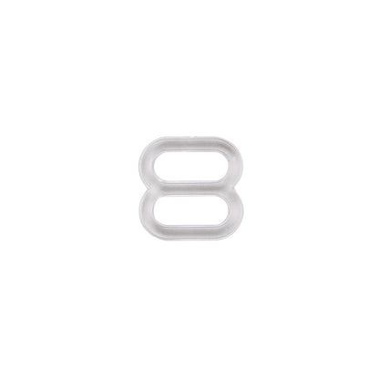 Clear Square Slider for 1/4" Strap - Set of 4