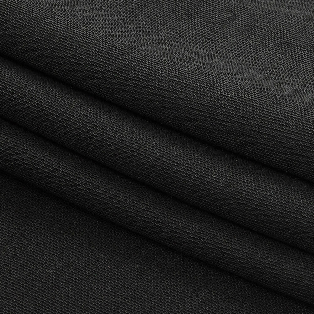 Theory Black Rayon Interlock Knit Folded