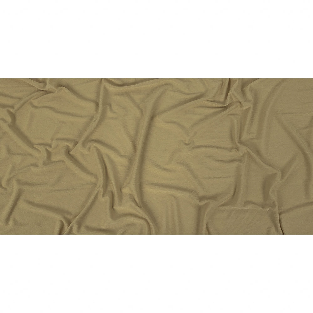 Beige Stretch Rayon Jersey Full