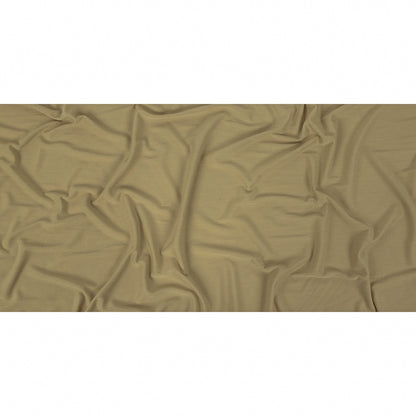 Beige Stretch Rayon Jersey Full