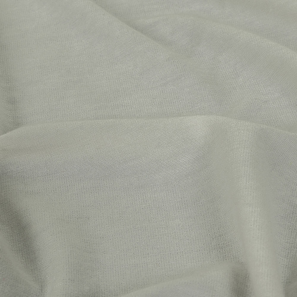 Off-White Stretch Rayon Jersey Detail