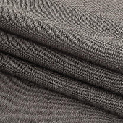 Gray Tissueweight Stretch Rayon Jersey Folded