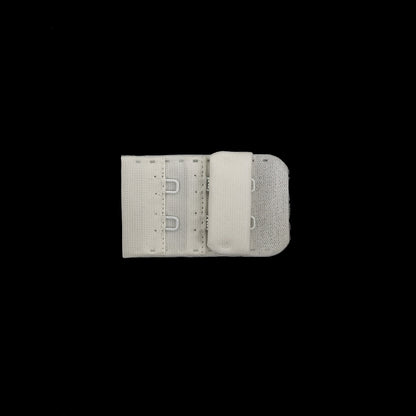 Marshmallow Bra Hook and Eye Back Closure - 2 x 3