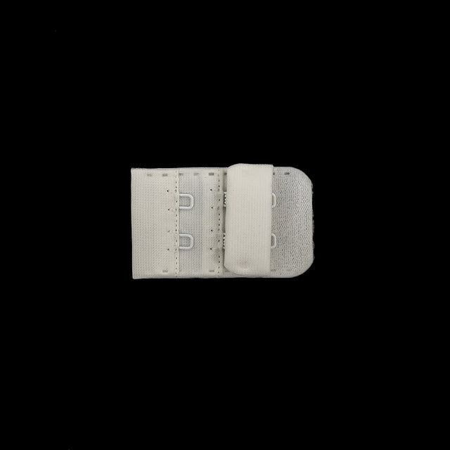 Marshmallow Bra Hook and Eye Back Closure - 2 x 3
