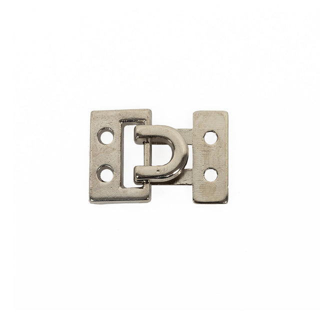 Nickel Heavy Duty Clip Fastener - 0.625" x 0.875"