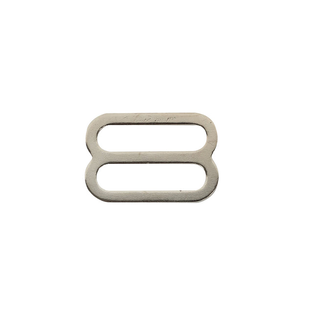 Nickel Metal Slider for 3/8" Strap - Set of 4