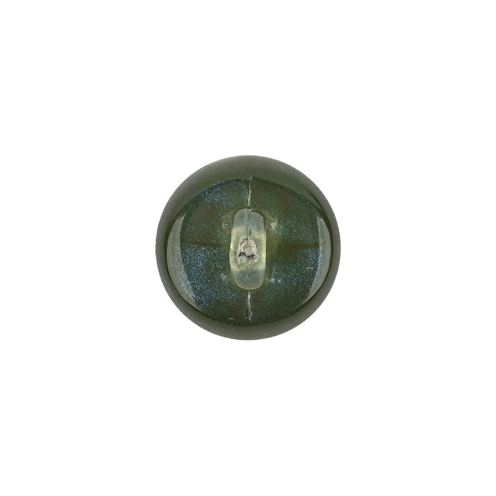 Rolling Waters and Olive Branch Iridescent Half Round Shank Back Button - 22L/14mm Detail