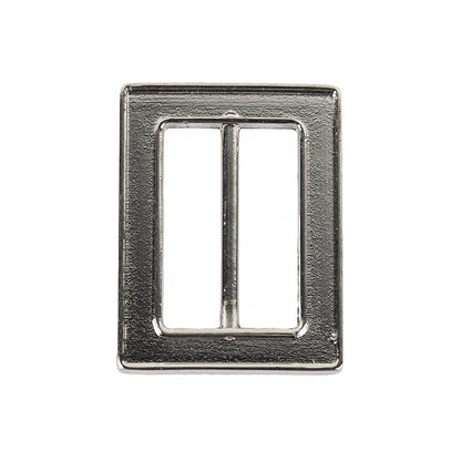 Nickel Hammered and Scored Textural Rectangular Slider - 36mm