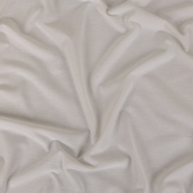 Cream Stretch Rayon Jersey
