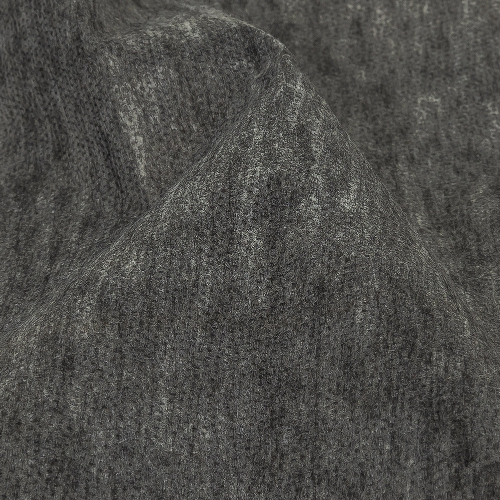 Theory Heathered December Sky Lightweight Fusible Interlining Detail