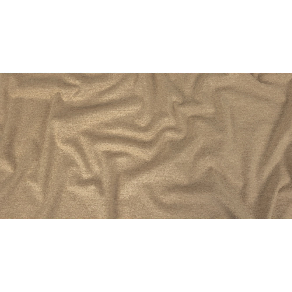 Heathered Doeskin and Angora Brushed Wool Knit Full