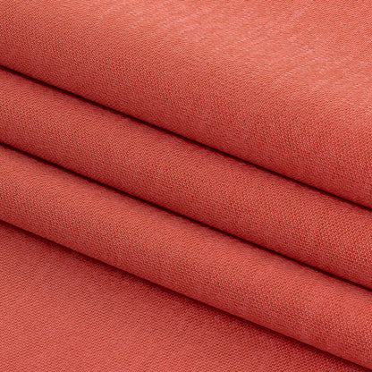 Coral Satin-Faced Interlock Double Knit Folded