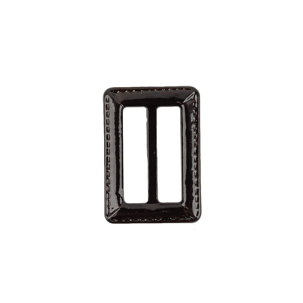 Italian Java Faux Leather Slider - 1.375" L x 1" W