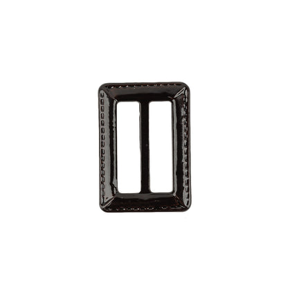 Italian Java Faux Leather Slider - 1.375" L x 1" W