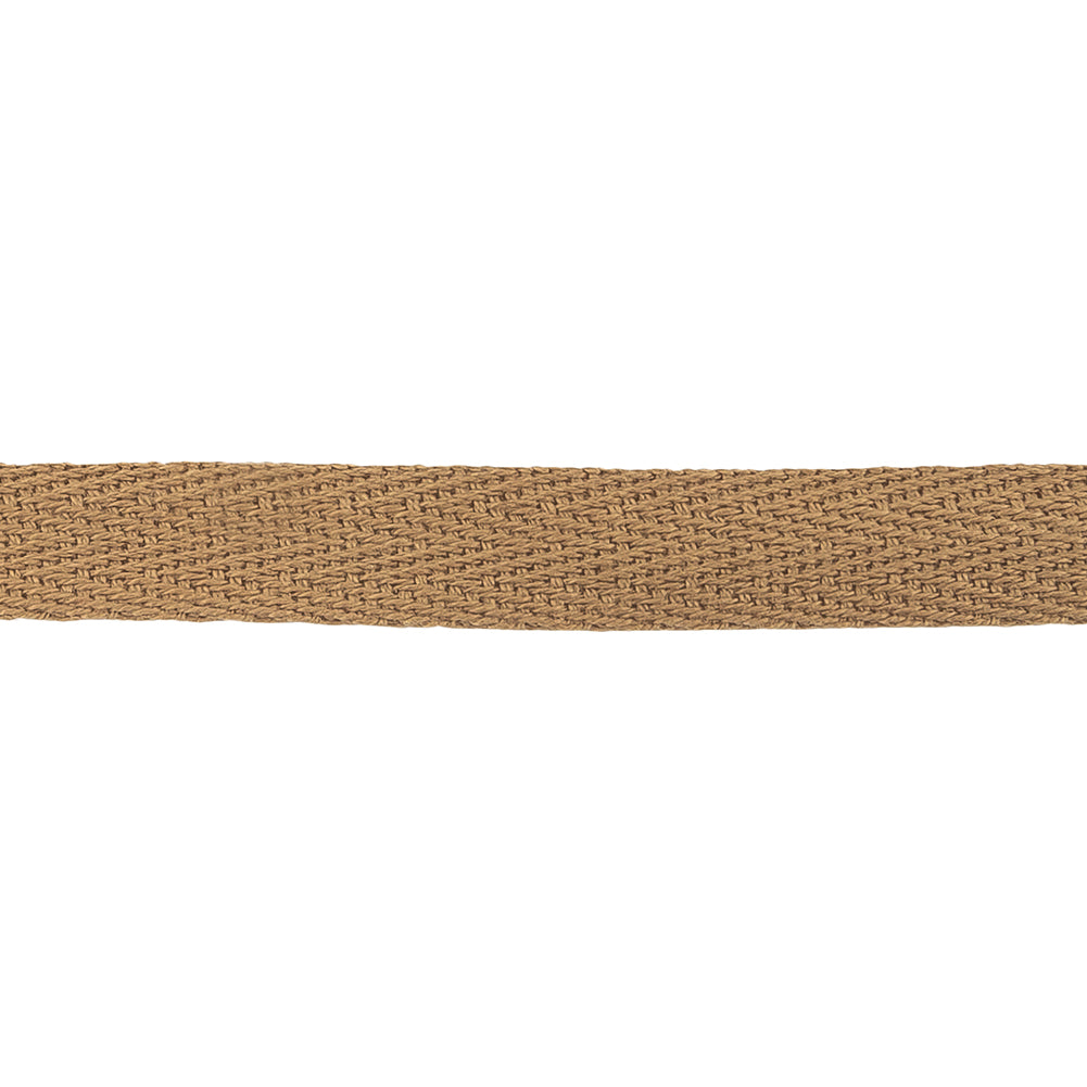 Antique Bronze Cotton Twill Tape - 0.5" Detail