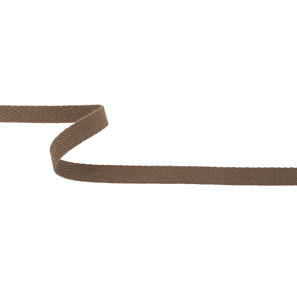 Shiitake Cotton Twill Tape - 0.5"