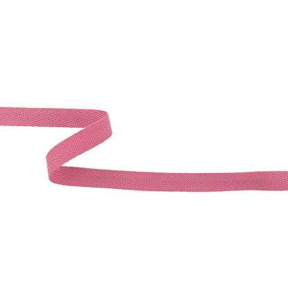 Pink Carnation Cotton Twill Tape - 0.5"