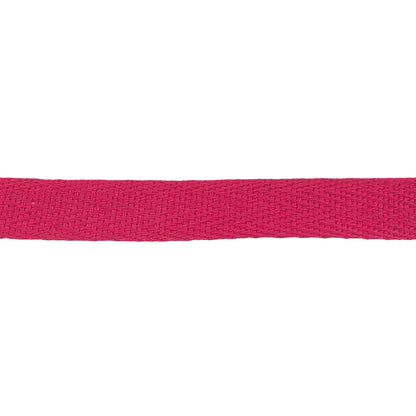 Raspberry Cotton Twill Tape - 0.5" Detail