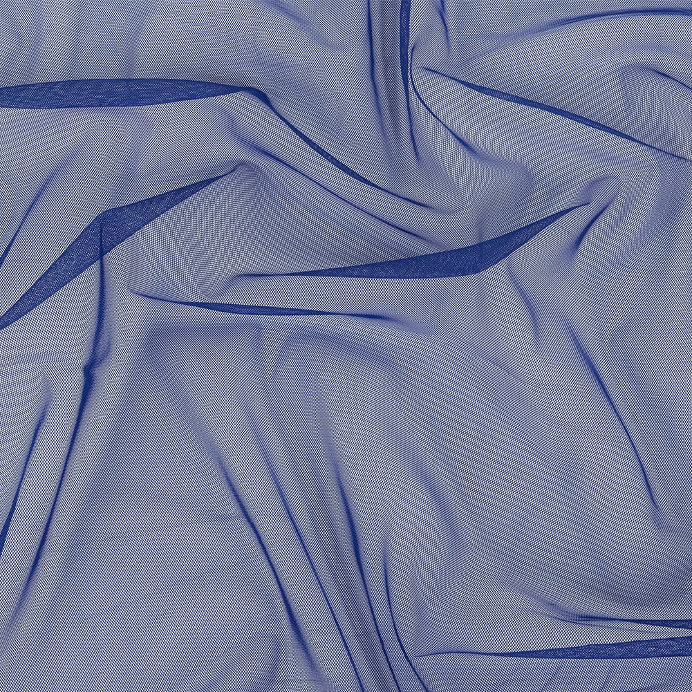 Royal Blue Polyester Stretch Mesh