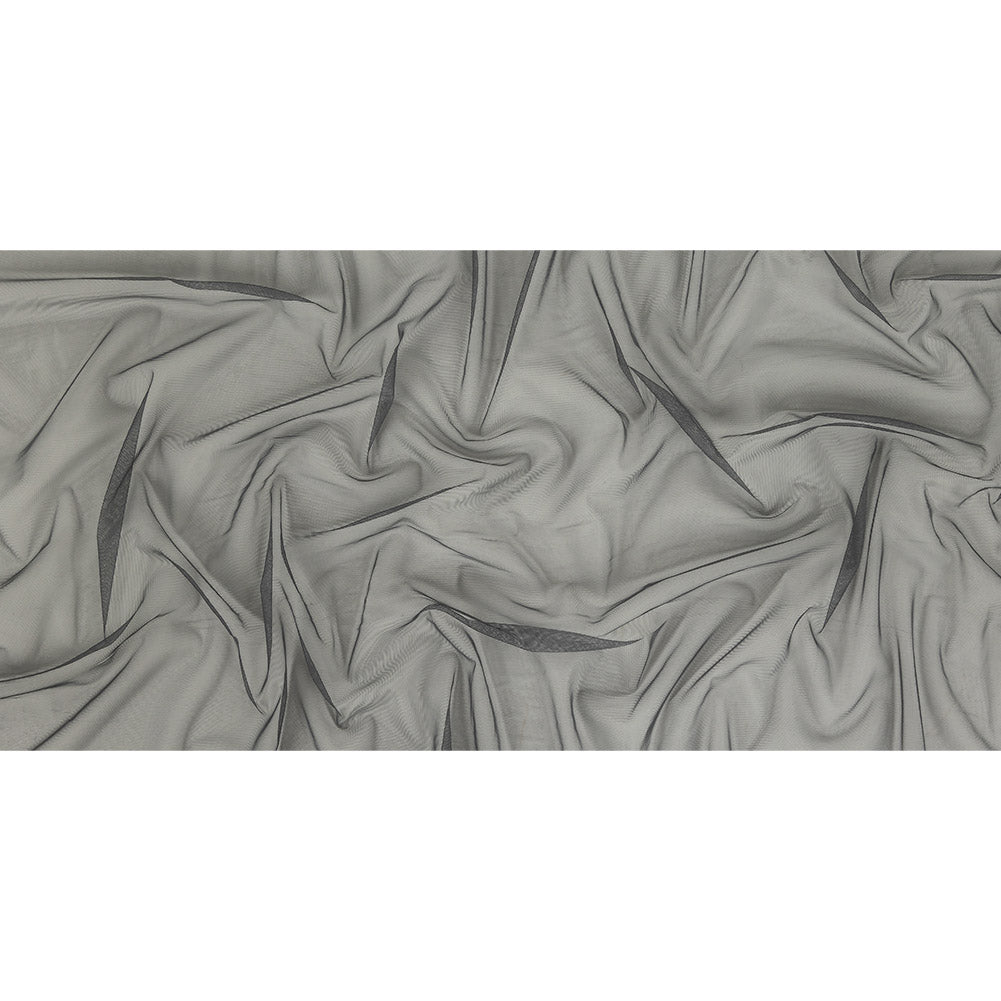 Slate Polyester Stretch Mesh Full