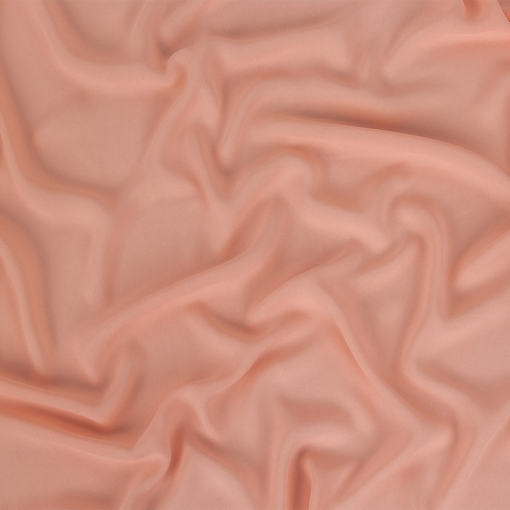 Impatiens Pink Polyester Georgette