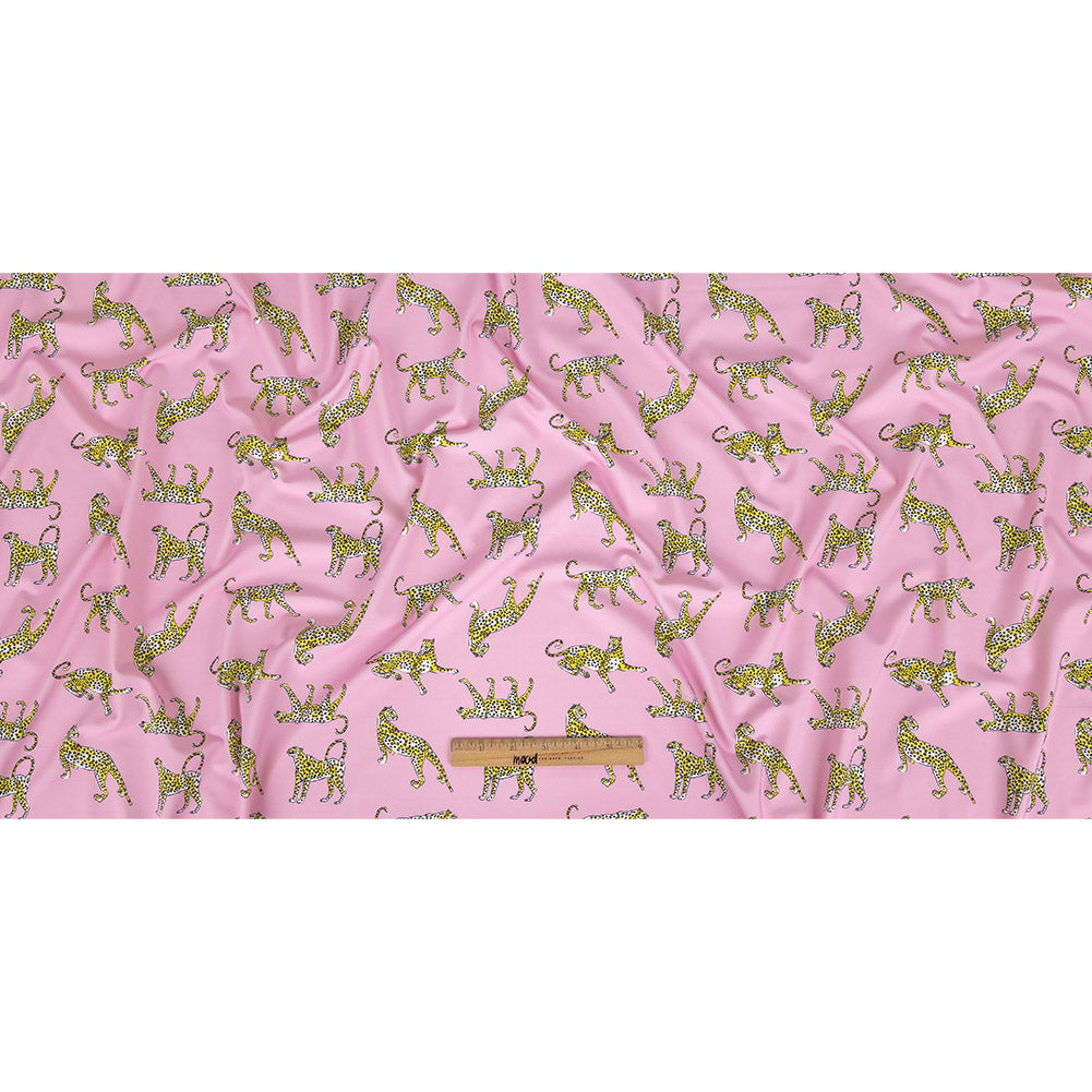 Compression Swimwear Tricot, UV Protective with Aloe Vera Microcapsules - Cradle Pink Cheetahs - Caye Collection - Full