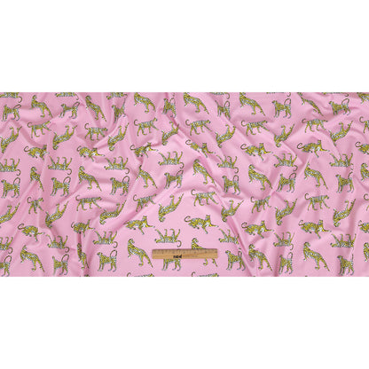 Compression Swimwear Tricot, UV Protective with Aloe Vera Microcapsules - Cradle Pink Cheetahs - Caye Collection