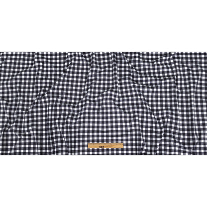 Compression Swimwear Tricot, UV Protective with Aloe Vera Microcapsules - Phantom and White Checkered - Caye Collection