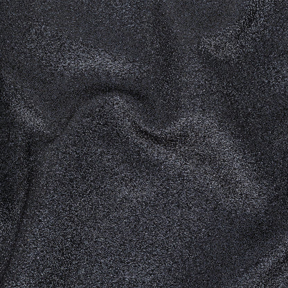 Cygnus Metallic Navy and Black Crinkled Lame Luxury Brocade
