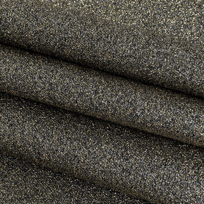 Cygnus Metallic Gold and Navy Crinkled Lame Luxury Brocade Folded