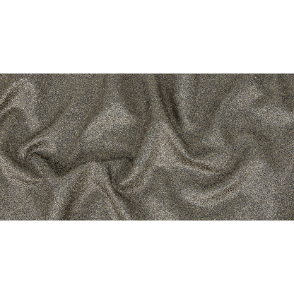 Cygnus Metallic Gold and Navy Crinkled Lame Luxury Brocade Full