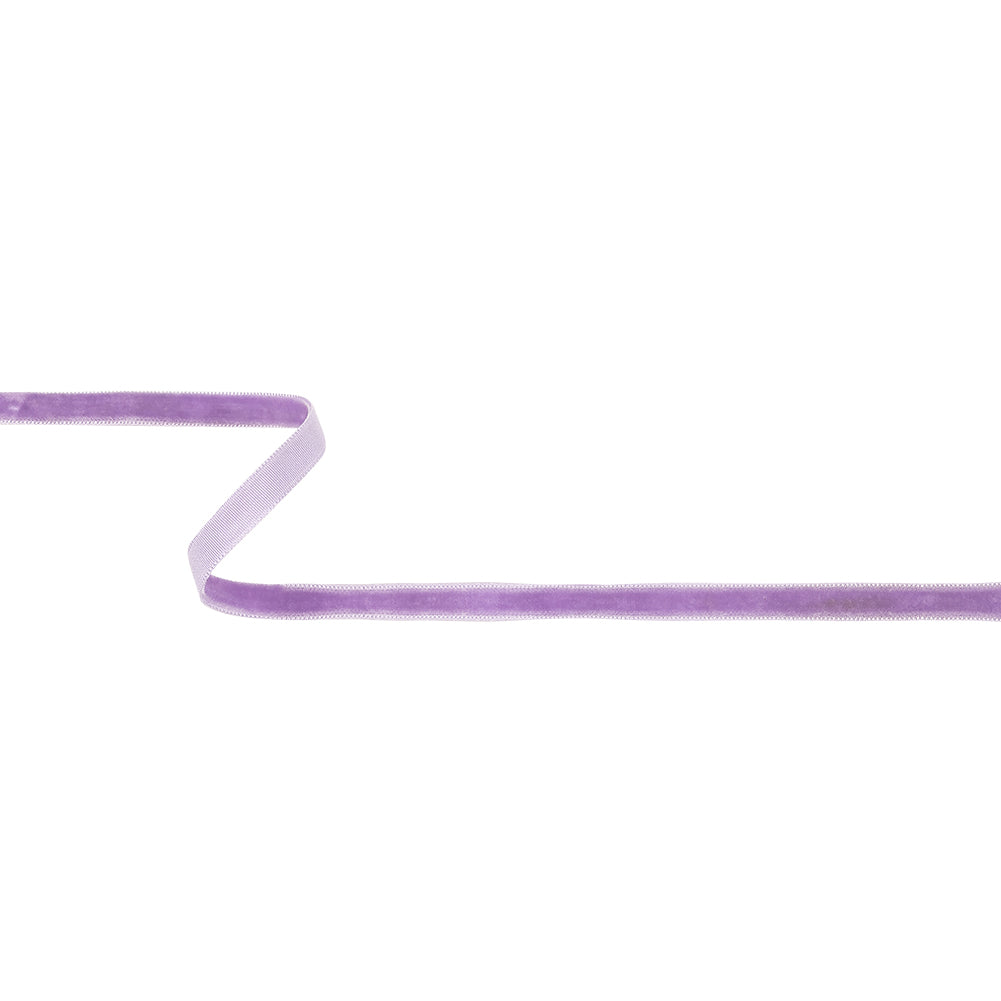 Crocus Single Face Velvet Ribbon - 0.3125"