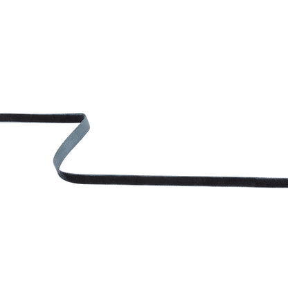 Deep Sapphire Single Face Velvet Ribbon - 0.3125"