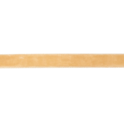 Desert Dust Single Face Velvet Ribbon - 0.375" Detail