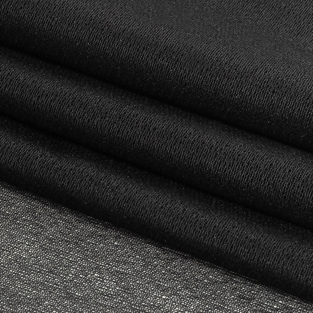 Rag & Bone Black Lightweight Knit Fusible Interlining Folded