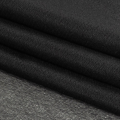 Rag & Bone Black Lightweight Knit Fusible Interlining Folded