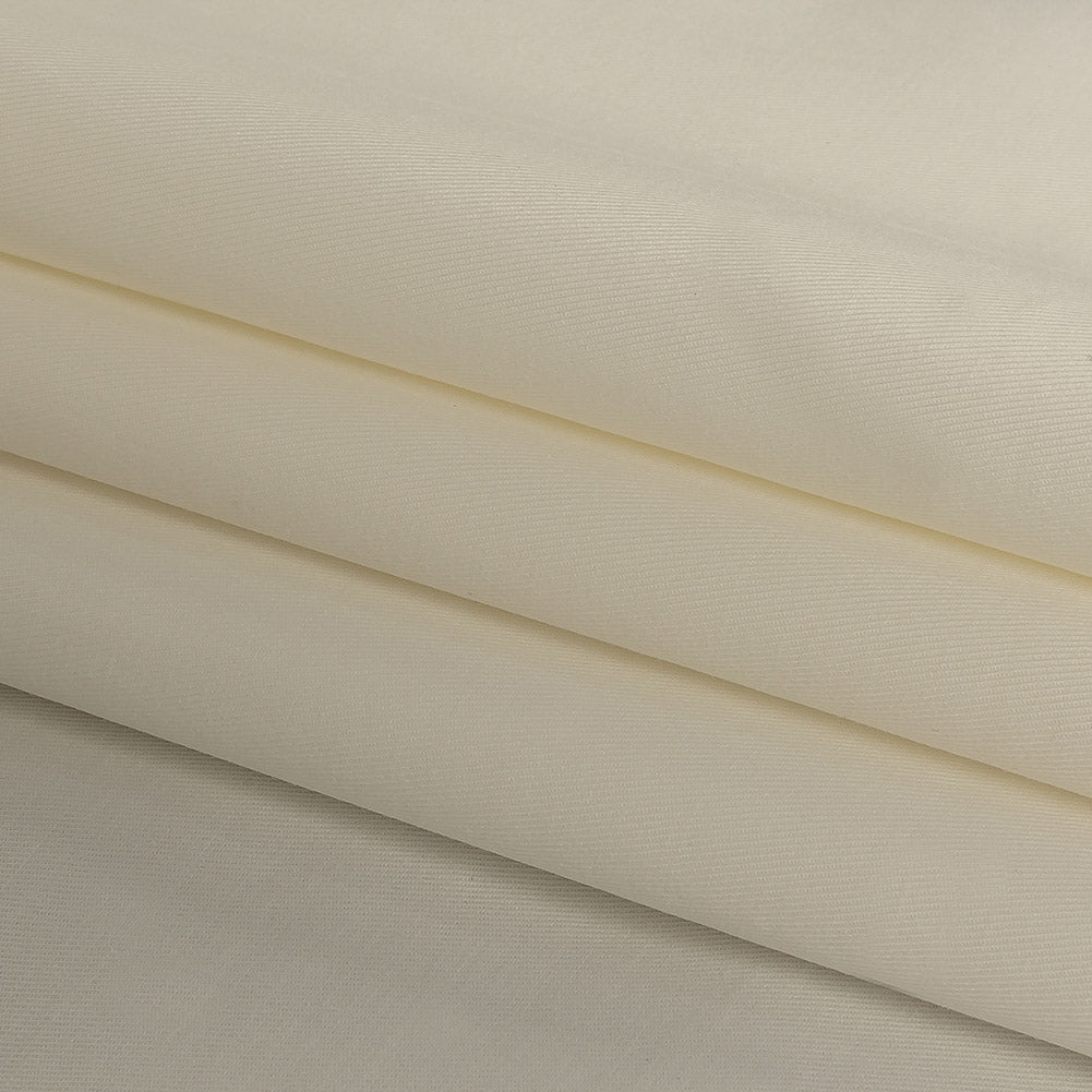 Marshmallow Stretch Cotton Twill Folded