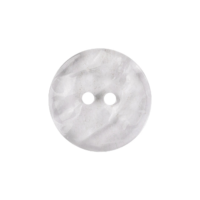 Transparent Swirl Textured 2-Hole Plastic Button - 34L/21.5mm