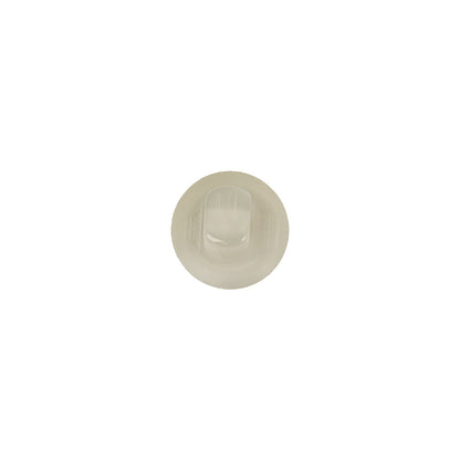 Milky Cloud Dancer Dome Shaped Plastic Shank Back Button - 16L/10mm Detail